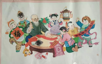 福田文化馆·非遗主题馆拉开帷幕 邀你一起来看年画展