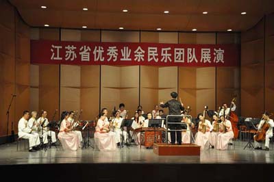盐城市民族乐团获省展演优秀演出奖