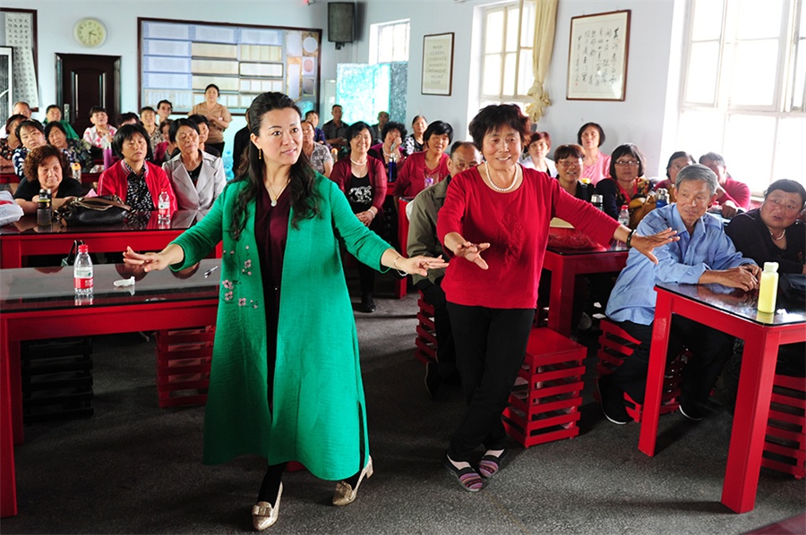 闻喜县文化馆举办戏迷爱好者培训班