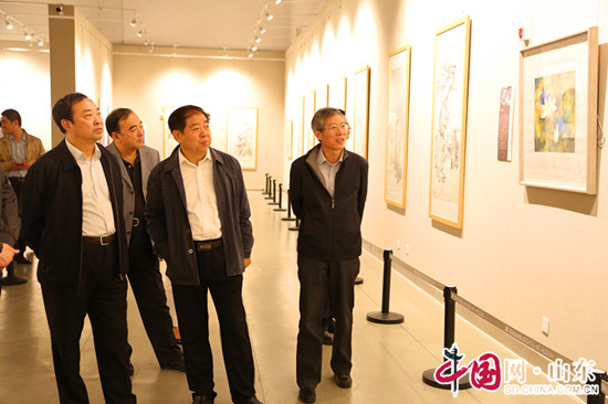 滨州市政协领导到市文化馆视察工作