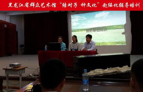 黑龙江省群众艺术馆美影部赴绥化市 “结对子·种文化”系列活动